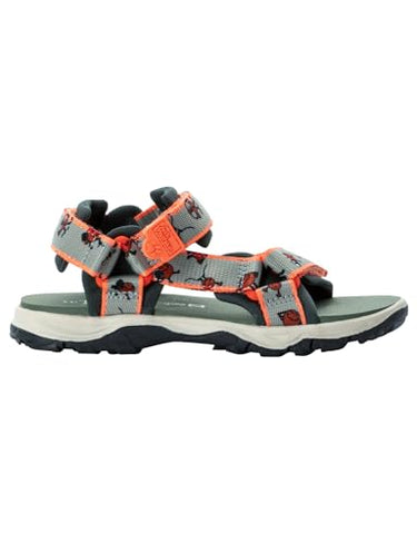 Jack Wolfskin Jungen Unisex Kinder SmileyWorld K Sandale, Mint Leaf, 26 EU im Sale